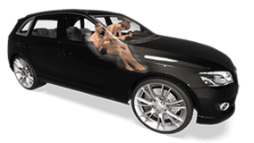 Driver's Open Lap Dance Sex Position