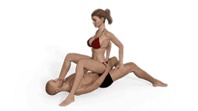 Planted Cowgirl Sex Position