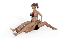 Lazy Cowgirl Sex Position