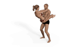 Wrapped Dancer Sex Position