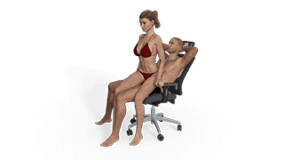 Tilted Lap Dance Sex Position