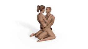 Kneeling Saint Sex Position