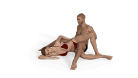 Sitting Scissors Sex Position