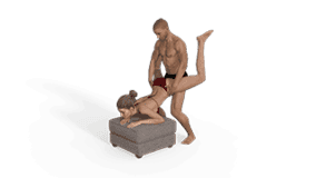 Supported Wheelbarrow Sex Position