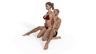 Kneeling Bull 180 Sex Position