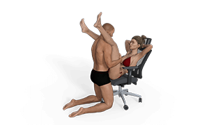 Folded Butterfly Sex Position