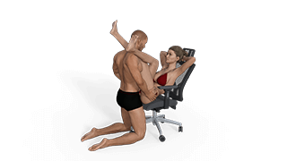 Crossed Butterfly Sex Position