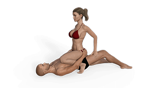 Lunging Cowgirl Sex Position