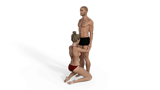Stand &amp; Blow Sex Position