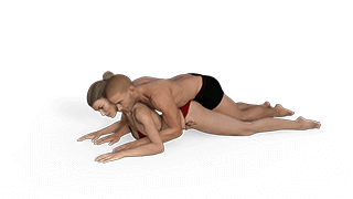 Open Groundhog Sex Position