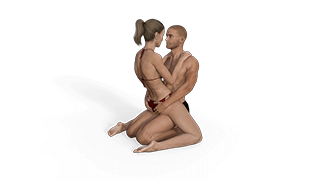 Kneeling Saint Sex Position