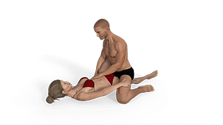 Kneeling Scissors Sex Position