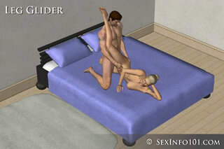 Scissored Flagpole Sex Position