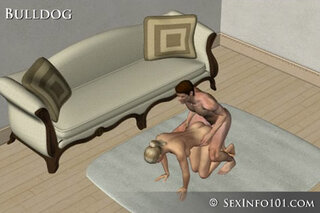 Squatting Doggy Sex Position