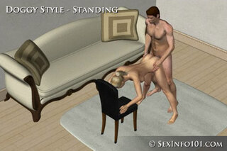 Supported Standing Doggy Sex Position